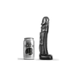 ALL BLACK - DILDO 22 CM
