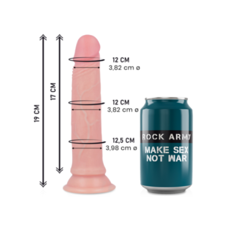 ROCKARMY - LIQUID SILICONE PREMIUM AVENGER REALISTICO 19 CM -O- 3.98 C