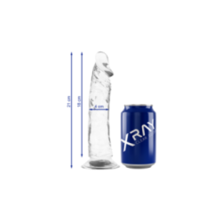 X RAY - CAZZO TRASPARENTE 21 CM -O- 4 CM