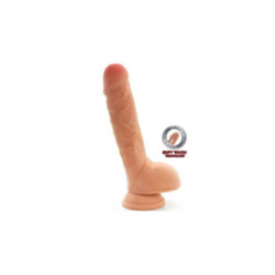 GET REAL - DILDO A DOPPIA DENSIT 25,5 CM PALLE DI PELLE