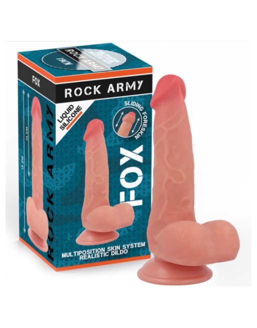ROCKARMY - SILICONE LIQUIDO VOLPE 19 CM -O- 3,2 CM