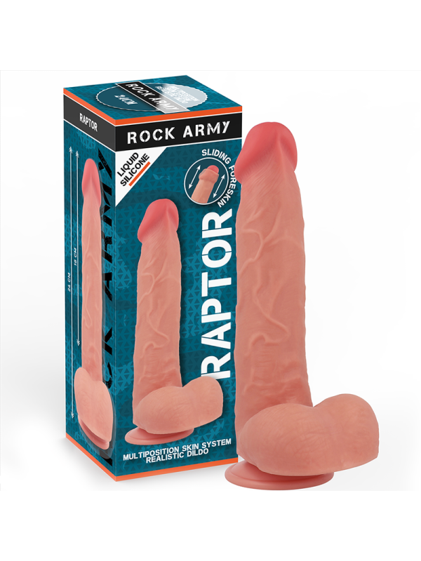 ROCKARMY - SILICONE LIQUIDO RAPTOR 24 CM -O- 4,4 CM