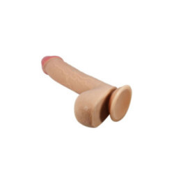PRETTY LOVE - DILDO REALISTICO SERIE SLIDING SKIN CON VENTOSA SCORREVO