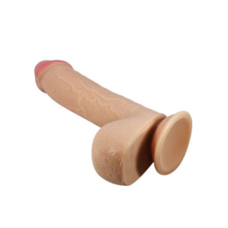 PRETTY LOVE - DILDO REALISTICO SERIE SLIDING SKIN CON VENTOSA SCORREVO