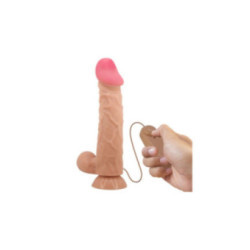 PRETTY LOVE - DILDO REALISTICO SLIDING SKIN SERIES CON VENTOSA SCORREV