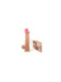 PRETTY LOVE - DILDO REALISTICO SLIDING SKIN SERIES CON VENTOSA SCORREV