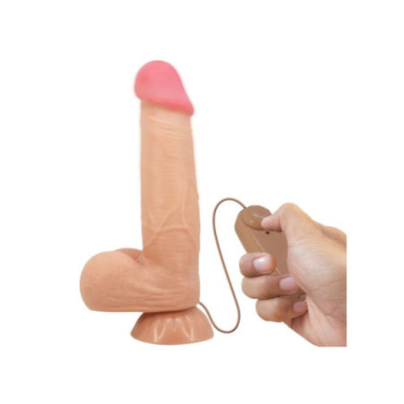 PRETTY LOVE - DILDO REALISTICO SLIDING SKIN SERIES CON VENTOSA SCORREV