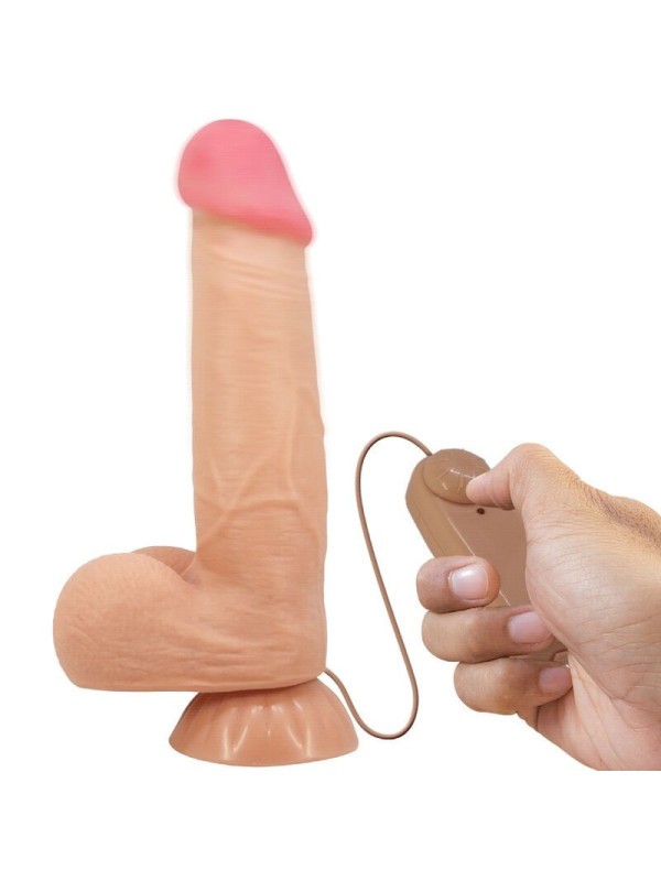 PRETTY LOVE - DILDO REALISTICO SLIDING SKIN SERIES CON VENTOSA SCORREV