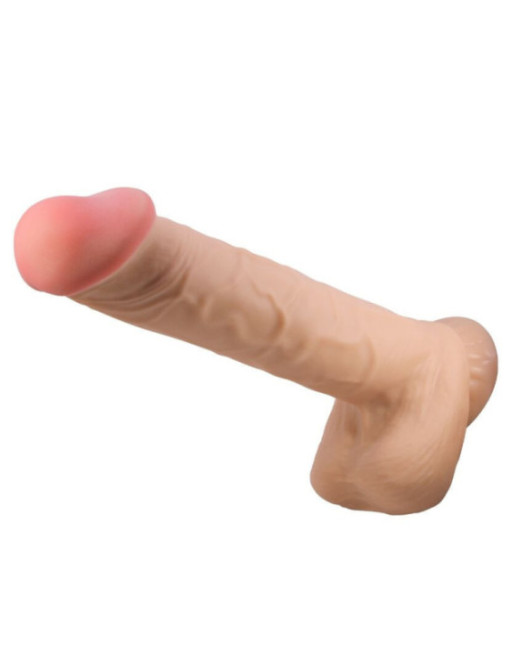 PRETTY LOVE - DILDO REALISTICO SLIDING SKIN SERIES CON VENTOSA SCORREV