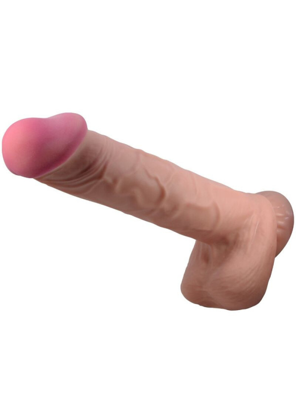 PRETTY LOVE - DILDO REALISTICO SLIDING SKIN SERIES CON VENTOSA SCORREV