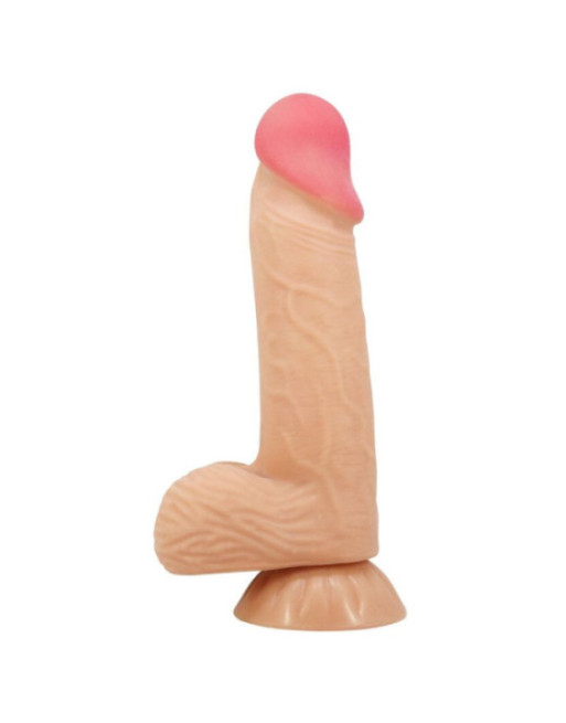 PRETTY LOVE - DILDO REALISTICO SLIDING SKIN SERIES CON VENTOSA SCORREV