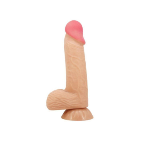 PRETTY LOVE - DILDO REALISTICO SLIDING SKIN SERIES CON VENTOSA SCORREV