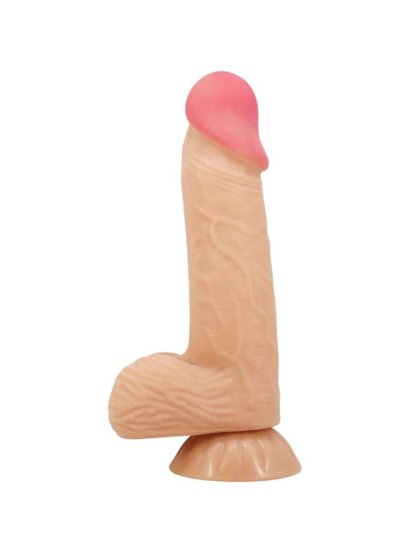 PRETTY LOVE - DILDO REALISTICO SLIDING SKIN SERIES CON VENTOSA SCORREV