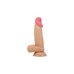 PRETTY LOVE - DILDO REALISTICO SLIDING SKIN SERIES CON VENTOSA SCORREV
