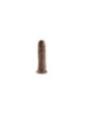 KING COCK - 10 DILDO MARRONE 25.4 CM