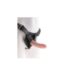 KING COCK - IMBRACATURA PER CAZZO KING CON PENE REALISTICO 15,20 CM