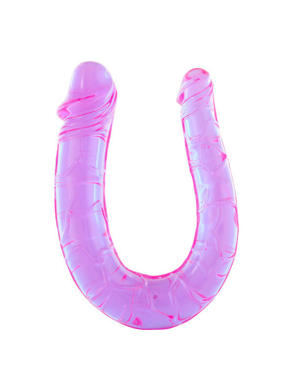 SEVEN CREATIONS - PENE CON DUE TESTE DI GELATINA FLESSIBILI