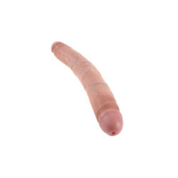 KING COCK - DOPPIO DILDO SOTTILE 30 CM