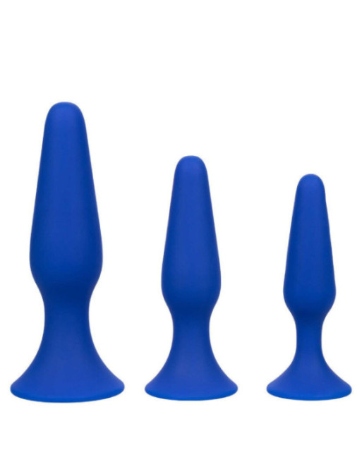 CALEXOTICS - ADMIRAL KIT 3 PLUG ANALI BLU