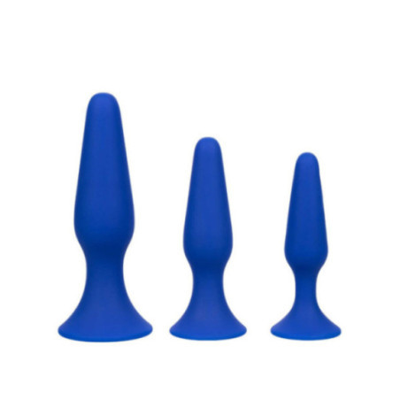 CALEXOTICS - ADMIRAL KIT 3 PLUG ANALI BLU
