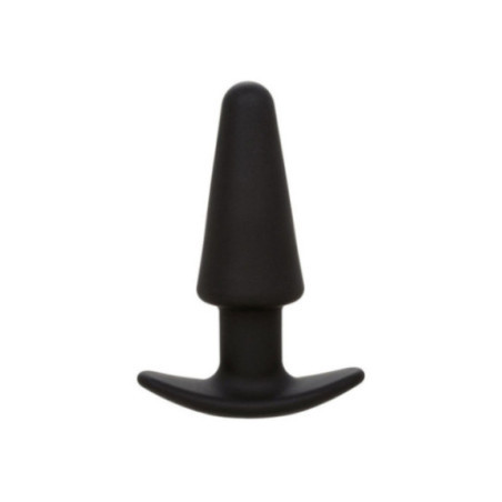 CALEXOTICS - ROCK BOTTOM TAPPO ANALE CONICO 10 VIBRAZIONI SILICONE NER