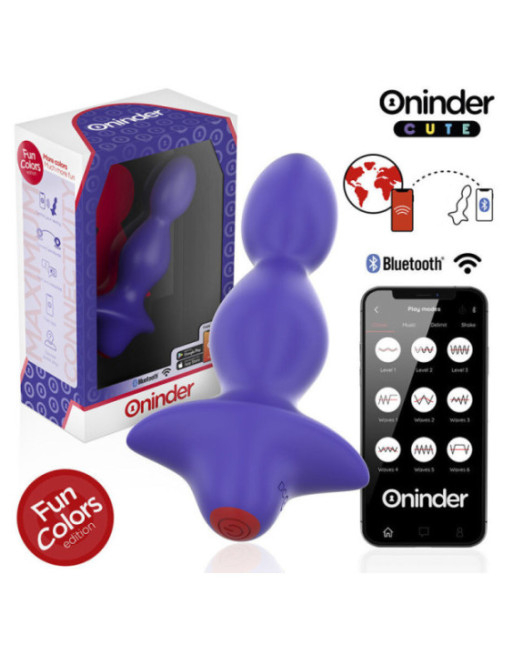 ONINDER CUTE - DILATATORE ANALE VIBRANTE LOVE BUTT - APP GRATUITA IN T