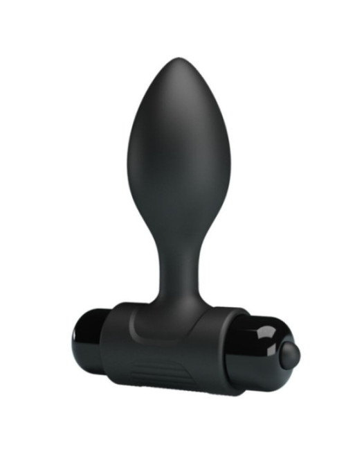 PRETTY LOVE - VIBRA BUTT 10 VIBRAZIONI PLUG ANALE NERO