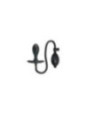 PRETTY LOVE - PLUG ANALE GONFIABILE NERO