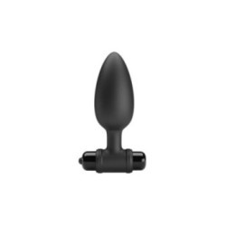 PRETTY LOVE - VIBRA BUTT PLUG 2 PLUG ANALE 10 VIBRAZIONI NERO