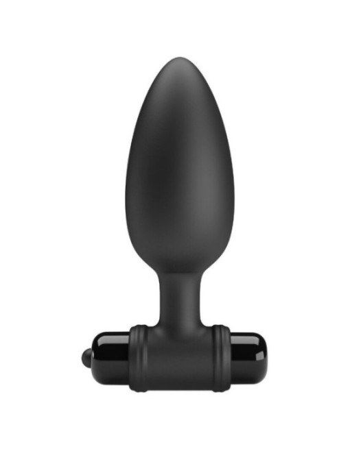 PRETTY LOVE - VIBRA BUTT PLUG 2 PLUG ANALE 10 VIBRAZIONI NERO