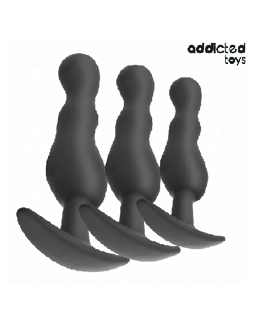 ADDICTED TOYS - SET DI 3 TAPPI ANALI MODELLO 1