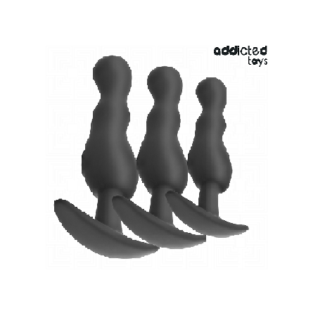 ADDICTED TOYS - SET DI 3 TAPPI ANALI MODELLO 1