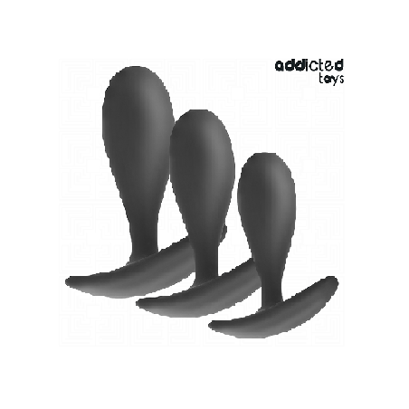 ADDICTED TOYS - SET DI 3 TAPPI ANALI MODELLO 2