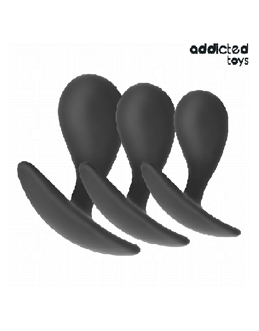 ADDICTED TOYS - SET DI 3 TAPPI ANALI MODELLO 3