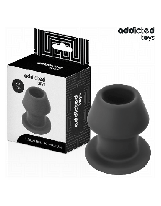 ADDICTED TOYS - EXTREME HOLLOW ANAL PLUG TAGLIA S 7,5 CM