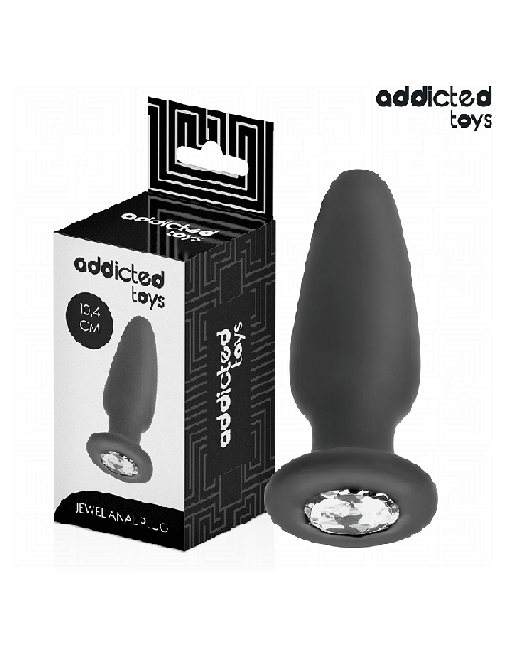 ADDICTED TOYS - PLUG ANALE CON GIOIELLO TAGLIA M 10,4 CM