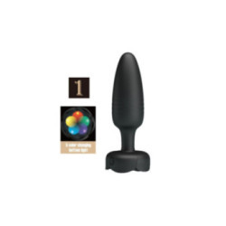 PRETTY LOVE - TARION PLUG ANALE CON LUCE LED NERO 12,5 CM