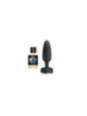 PRETTY LOVE - TARION PLUG ANALE CON LUCE LED NERO 12,5 CM