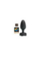 PRETTY LOVE - VARIAN PLUG ANALE CON LUCE LED NERO 10,8 CM