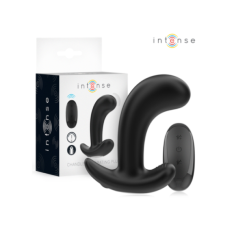 INTENSE - CHANDLER ANAL PLUG 10 VIBRAZIONI NERO TELECOMANDO