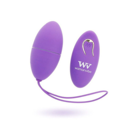 WOMANVIBE - ALSAN EGG TELECOMANDO SILICONE VIOLA