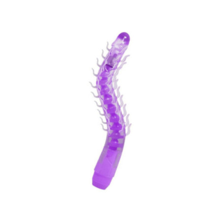 BAILE - DILDO VIBRANTE FLESSIBILE SENSUAL SPINE FLEXI VIBE LILLA 23.5