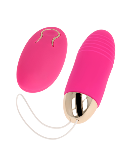 OHMAMA - UOVO TELECOMANDO 10 MODALITÀ ROSA