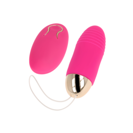 OHMAMA - UOVO TELECOMANDO 10 MODALITÀ ROSA
