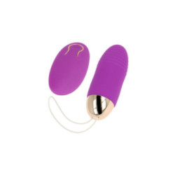 OHMAMA - UOVO VIBRANTE TELECOMANDO 10 VELOCITÀ VIOLA
