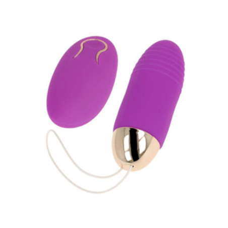 OHMAMA - UOVO VIBRANTE TELECOMANDO 10 VELOCITÀ VIOLA