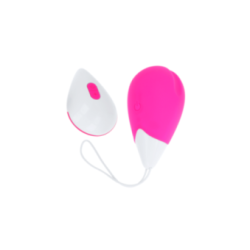 OHMAMA - UOVO VIBRANTE 10 MODALITÀ ROSA E BIANCO