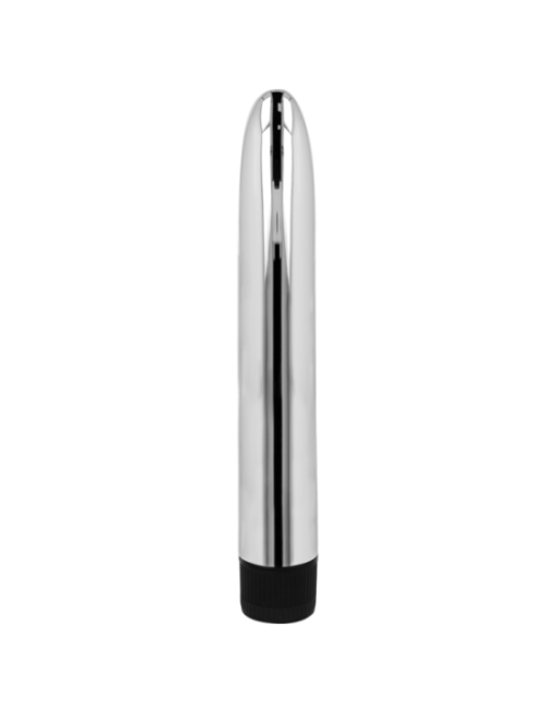 OHMAMA - VIBRATORE CLASSICO IN ARGENTO 17,5 CM