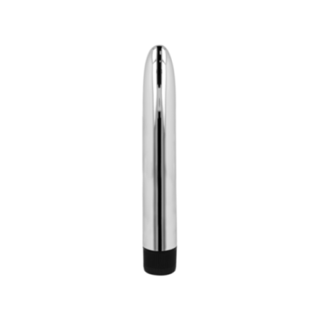OHMAMA - VIBRATORE CLASSICO IN ARGENTO 17,5 CM