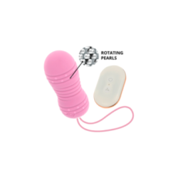 OHMAMA - UOVO TELECOMANDO 7 MODALITÀ ROTAZIONE ROSA